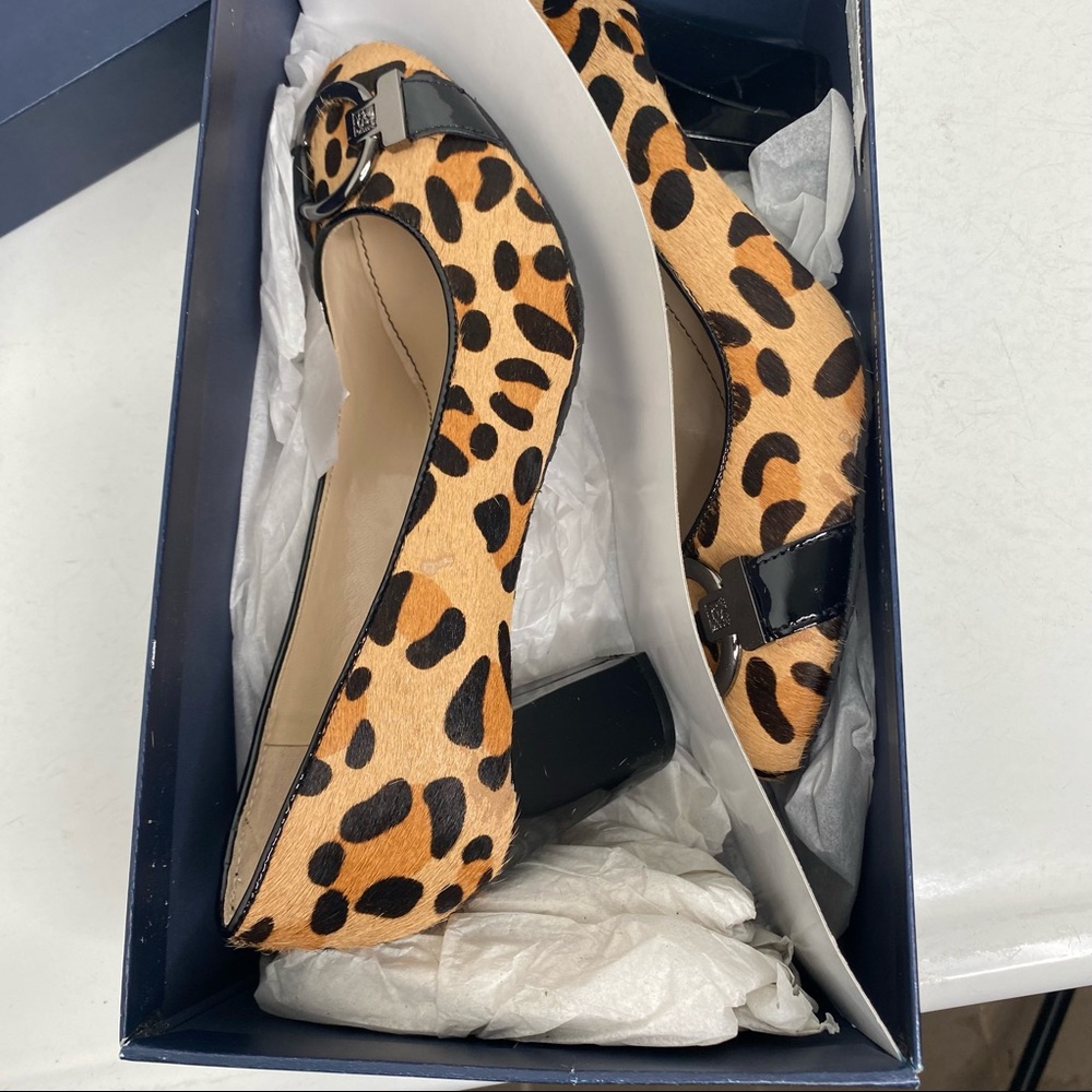 Anne Klein new animal print cow hair 6 - Picture 8 of 9